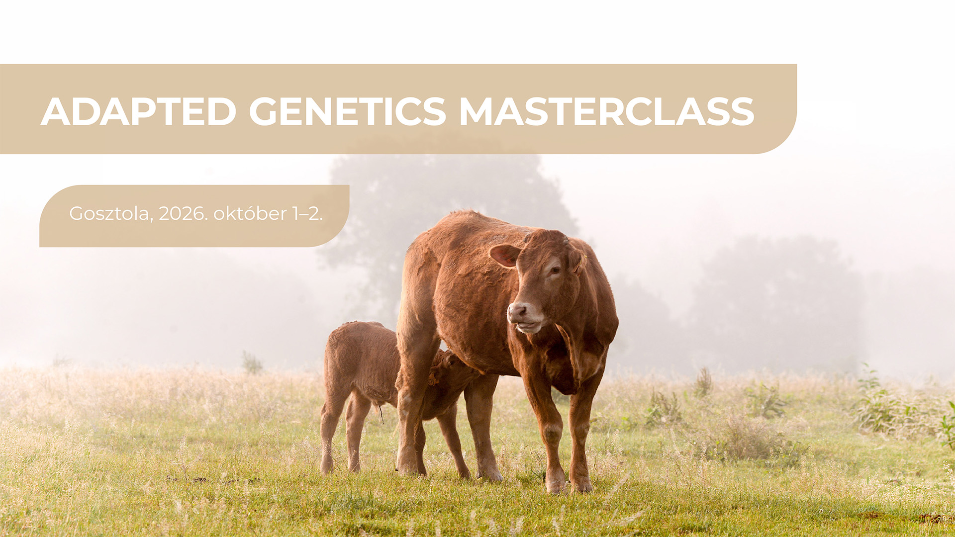 Adapted Genetics Masterclass