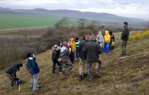 Önkéntes csapat - Verpeléti Vár-hegy